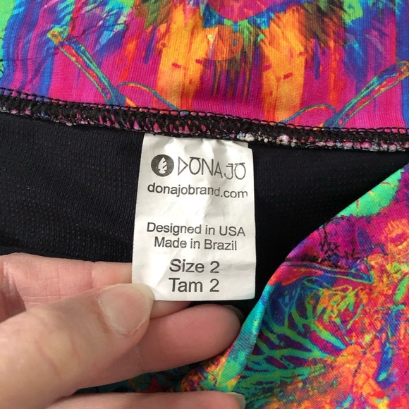 Dona Jo Women’s 2/L Multi-Colored Pickleball/Tennis Ruffled Skort w/Pockets -EUC - Picture 5 of 14